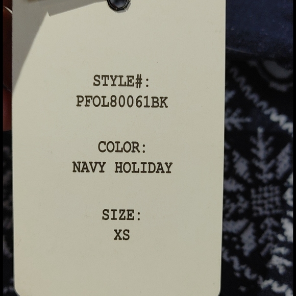 Pink Rose Penguin Fleece Leggings - Picture 9 of 10